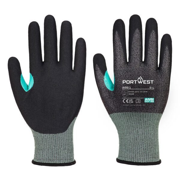 Portwest CS Cut E18 Nitrile Glove — Custom Embroidery Available