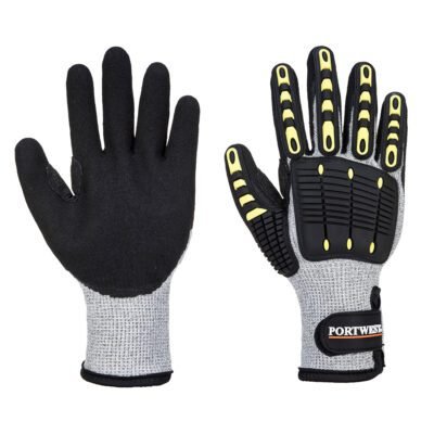 Portwest Impact C13 Nitrile Foam Reinforced Palm Thermal Glove — Custom Embroidery Available