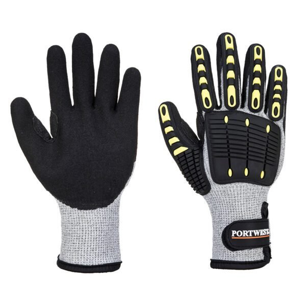 Portwest Impact C13 Nitrile Foam Reinforced Palm Thermal Glove — Custom Embroidery Available