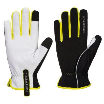 Portwest PW3 Mechanic 160 Leather Palm Cold Glove — Custom Embroidery Available