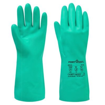 Portwest Chem 320 Nitrile Gauntlet — Custom Embroidery Available
