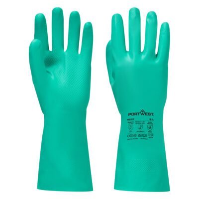 Portwest Chem 330 Nitrile Plus Gauntlet — Custom Embroidery Available