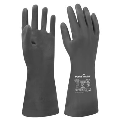 Portwest Chem 380 Neoprene Gauntlet — Custom Embroidery Available