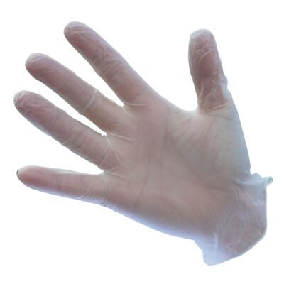 Portwest Powdered Vinyl Disposable Glove (Pk100) — Custom Embroidery Available