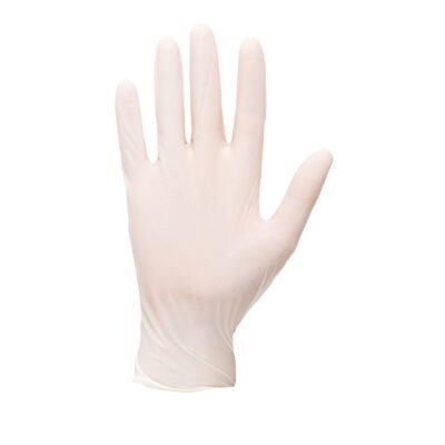 Portwest Powdered Latex Disposable Glove (Pk100) — Custom Embroidery Available