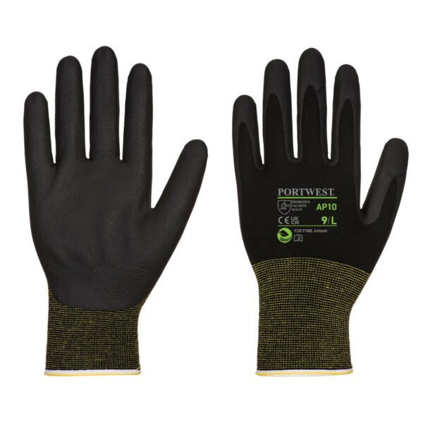 Portwest Grip 15 Foam Nitrile Bamboo Glove (Pk12) — Custom Embroidery Available