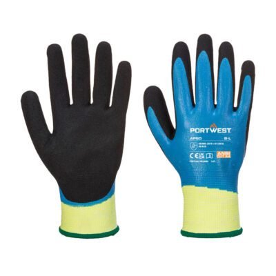 Portwest Cut D13 Nitrile Aqua Glove — Custom Embroidery Available