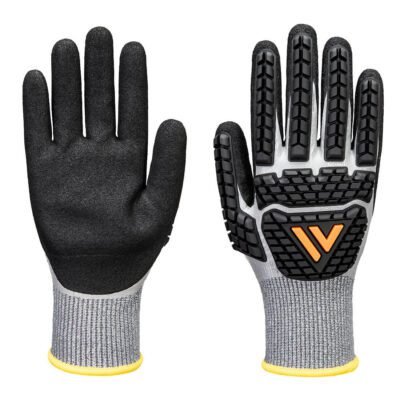 Portwest Impact F13 Nitrile Foam TPR Waterproof Glove — Custom Embroidery Available