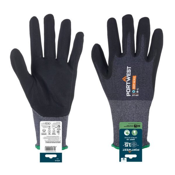 Portwest SG Grip 15 Nitrile Glove (Retail) — Custom Embroidery Available