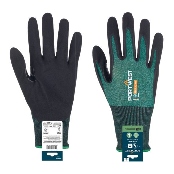 Portwest SG Cut B18 Nitrile Glove (Retail) — Custom Embroidery Available