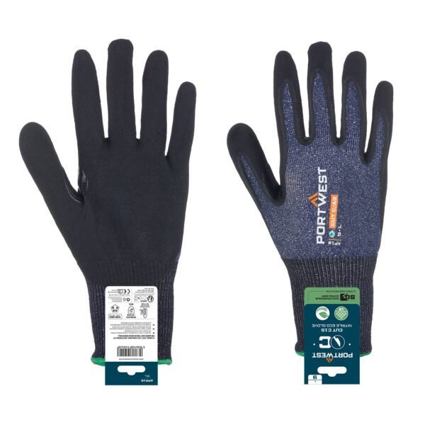 Portwest SG Cut C15 Nitrile Glove (Retail) — Custom Embroidery Available