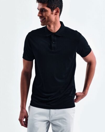 Asquith and Fox PRINTGUARD RECYCLED POLYESTER POLO — Custom Embroidery Available