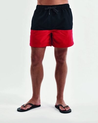 Asquith and Fox BLOCK COLOUR SWIM SHORTS — Custom Embroidery Available