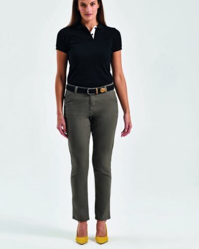 Asquith and Fox LADIES CLASSIC FIT CHINO — Custom Embroidery Available