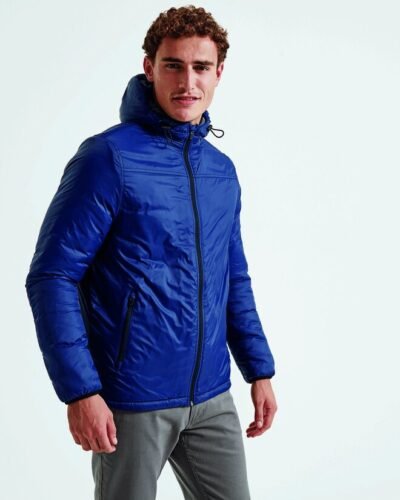 Asquith and Fox MENS PADDED WIND JACKET — Custom Embroidery Available