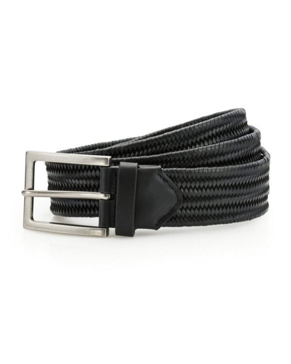 Asquith and Fox LEATHER BRAID BELT — Custom Embroidery Available