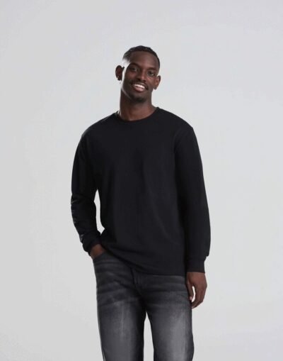 AWDis AWDIS 180 LONG SLEEVE T — Custom Embroidery Available