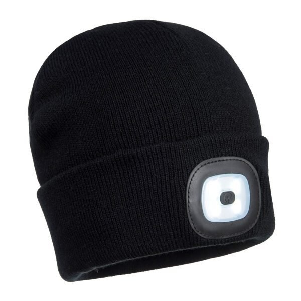 Portwest Rechargeable LED Beanie — Custom Embroidery Available