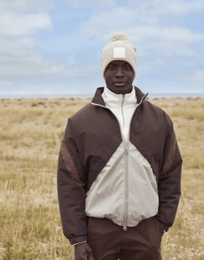 Beechfield APPLIQUE PATCH POM BEANIE — Custom Embroidery Available