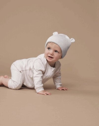 Beechfield ORGANIC BABY BEAR BEANIE — Custom Embroidery Available