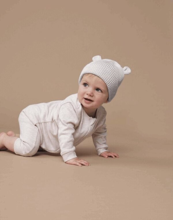 Beechfield ORGANIC BABY BEAR BEANIE — Custom Embroidery Available