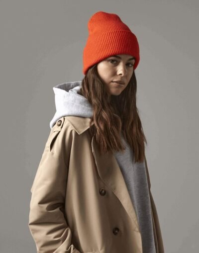 Beechfield CLASSIC ENGINEERED BEANIE — Custom Embroidery Available