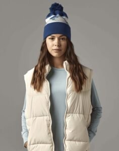 Beechfield MOUNTAIN PEAKS POM POM BEANIE