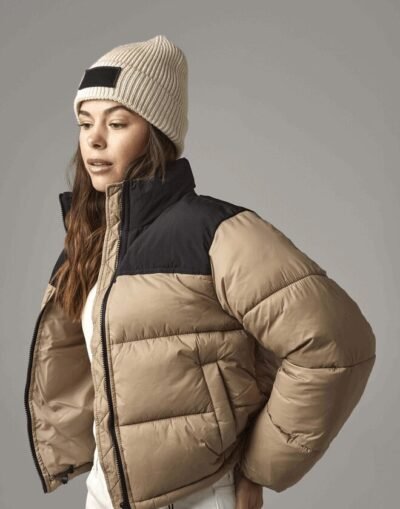 Beechfield FASHION PATCH BEANIE — Custom Embroidery Available