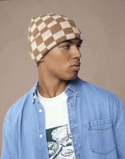 Beechfield CHECKERBOARD BEANIE