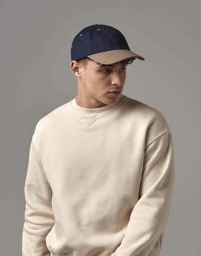 Beechfield LOW PROFILE HEAVY BRUSHED COTTON CAP — Custom Embroidery Available