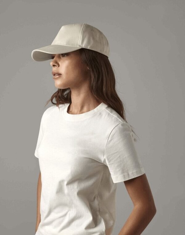 Beechfield ORGANIC COTTON 5 PANEL CAP — Custom Embroidery Available