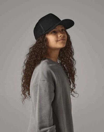 Beechfield JUNIOR VINTAGE S/B TRUCKER — Custom Embroidery Available