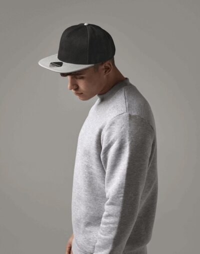 Beechfield ORIGINAL FLAT PEAK SNAPBACK — Custom Embroidery Available