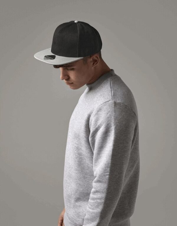 Beechfield ORIGINAL FLAT PEAK SNAPBACK — Custom Embroidery Available