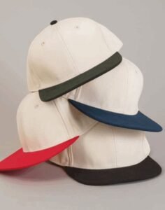 Beechfield CONTRAST FLAT PEAK 6 PANEL CAP