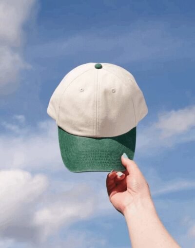Beechfield CONTRAST PEAK VINTAGE CAP — Custom Embroidery Available