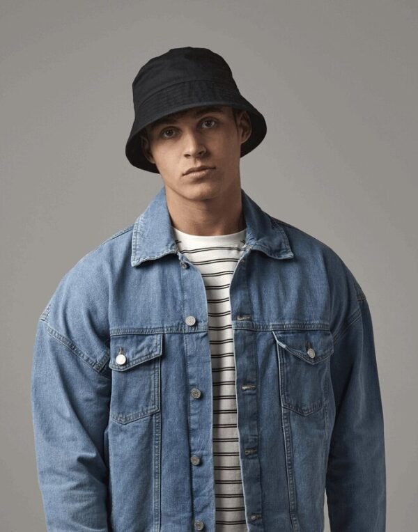 Beechfield ORGANIC COTTON BUCKET HAT — Custom Embroidery Available