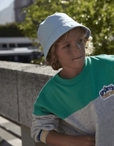 Beechfield JUNIOR ORGANIC COTTON BUCKET HAT — Custom Embroidery Available