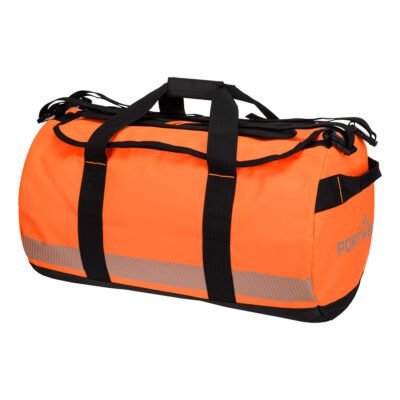 Portwest Hi-Vis Waterproof Bag — Custom Embroidery Available