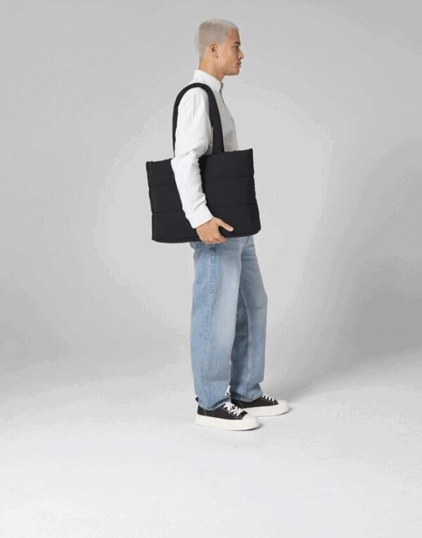 Bagbase QUILTED TOTE BAG — Custom Embroidery Available