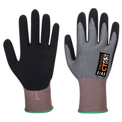Portwest CT Cut E15 Nitrile Glove — Custom Embroidery Available