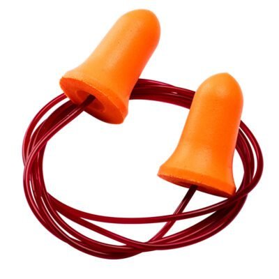 Portwest Bell Comfort PU Foam Ear Plugs Corded (200 Pairs) — Custom Embroidery Available