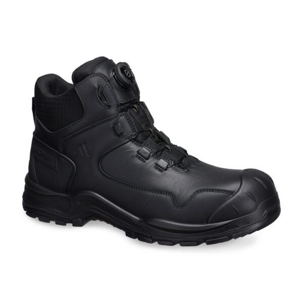 Portwest Composite Leather Ankle Boot S3S HRO SR FO SC — Custom Embroidery Available