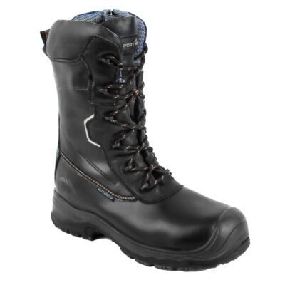 Portwest Composite Leather Traction Boot 10" S7L ESD HRO CI FO — Custom Embroidery Available