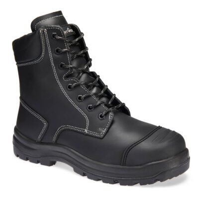 Portwest Steel Leather High Boot S3 HRO FO SC HI CI LG SR — Custom Embroidery Available