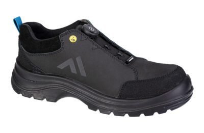 Portwest Composite Action Nubuck Low Shoe S3S ESD SR FO — Custom Embroidery Available