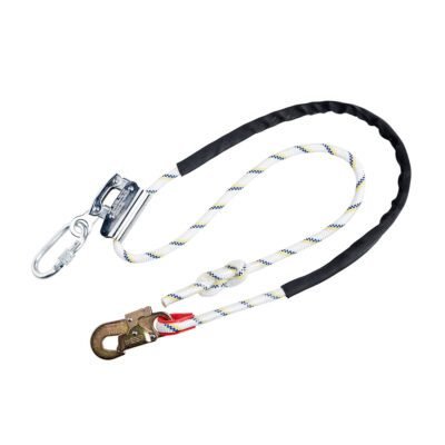 Portwest Work Positioning 2m Lanyard with Grip Adjuster — Custom Embroidery Available