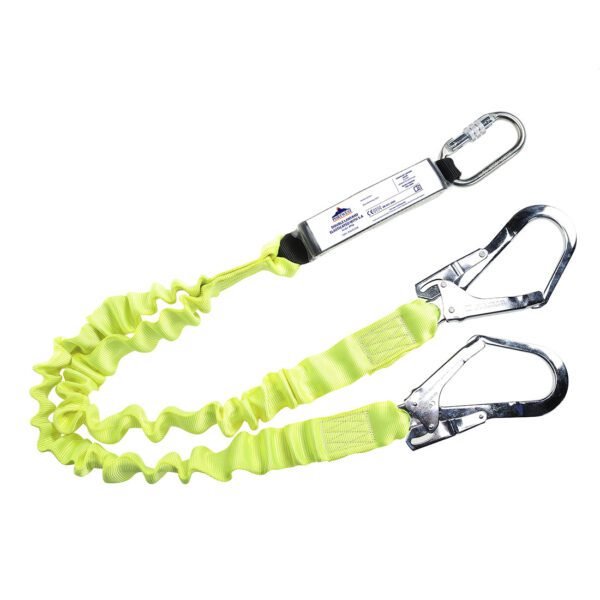 Portwest Double Elasticated 1.8m Lanyard With Shock Absorber — Custom Embroidery Available