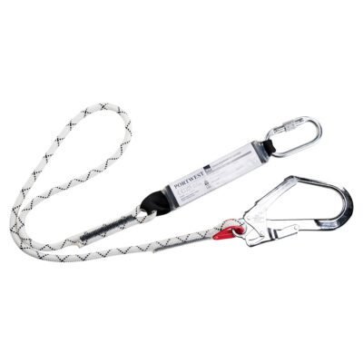Portwest Single Kernmantle 1.8m Lanyard With Shock Absorber — Custom Embroidery Available
