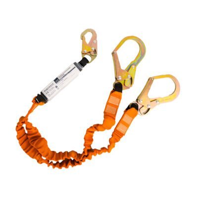Portwest Double 140kg 1.8m Lanyard with Shock Absorber — Custom Embroidery Available